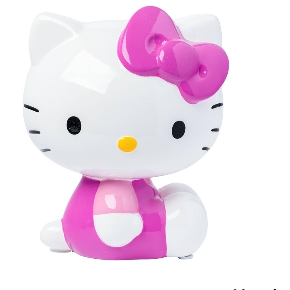 Sanrio Hello Kitty Ceramic Coin Bank Kidcore Retro Y2K‎ 90's Seated